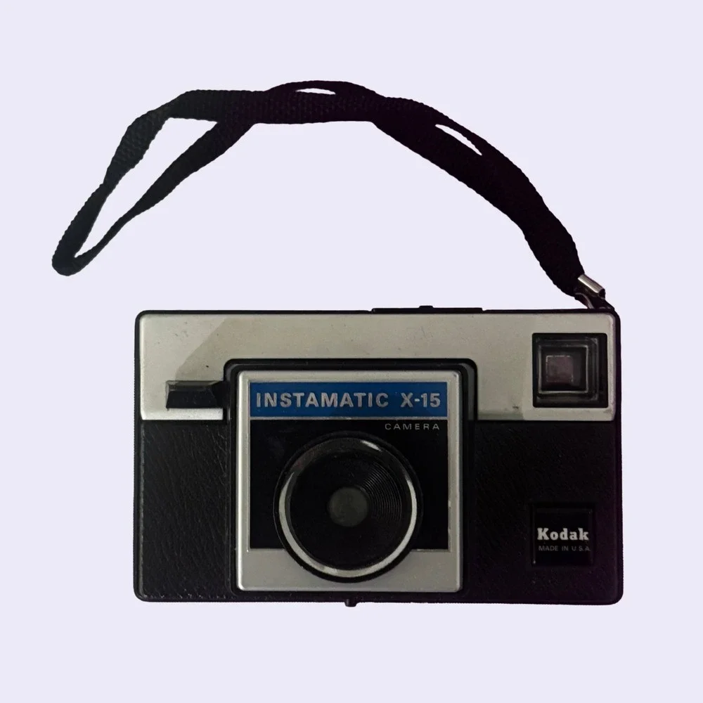Vintage‎ Kodak Instamatic X-15 126 Film Camera Magicube Untested 1970s